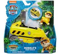 Paw patrol jungle pups, veicolo rhino di rubble