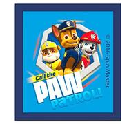 Paw Patrol Squadra dei Cuccioli "Call the Paw Partrol 2" - Toppe termoadesive Patch Toppa ricamate, misura: 5,5 x 6,2 cm