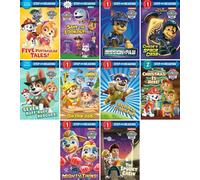 Paw Patrol Step Into Reading 10 Books Collection Set - Including Chase’s Space Case, Mission Paw, Rubble to the Rescue, Christmas Is Here, Five Puptacular Tales, Mighty Twins, Save the Lookout! & More