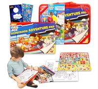 Paw Patrol Storybook Lapdesk - Set di 7 cuscini da disegno e colorazione, con utensili da colorare, libri di attività, adesivi (Paw Patrol Playset)