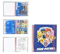 Paw Patrol Super Album di Attività con Adesivi, Colori e Disegni da Colorare - Libro di Lavoretti e Disegni per Bambini Ideale per i Fan di Paw Patrol