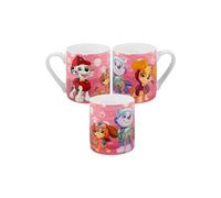 Paw Patrol - Tazza per bambini, in ceramica, 230 ml, colore: Rosa