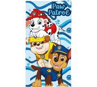 Paw Patrol - Telo Mare per Bambini - 70 x 140 cm - 100% Poliestere - Microfibra - Stampa Cuccioli