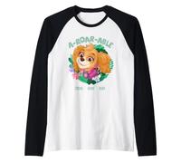 Paw Patrol: The Dino Movie A-Roar-Able Skye Tropical Maglia con Maniche Raglan