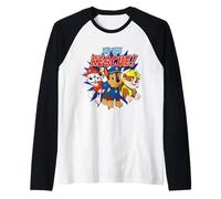 Paw Patrol To The Rescue! Tre Personaggi Maglia con Maniche Raglan