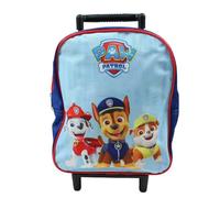 Paw Patrol Trolley 24x28x10, Valigia per bambini con ruote, Design divertente e pratico per i piccoli fan dei Paw Patrol, Blu, Taglia unica