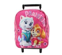 Paw Patrol Trolley 24x28x10, Valigia per bambini con ruote, Design divertente e pratico per i piccoli fan dei Paw Patrol, Rosa, Taglia unica