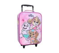 PAW PATROL Trolley per bambine dai 2 anni in su, 47 x 31 x 13 cm, manico 76 cm, dimensioni interne 40 x 30 x 10 cm, 12 litri