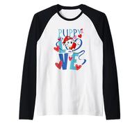 Paw Patrol Valentine's Day Puppy Love Maglia con Maniche Raglan