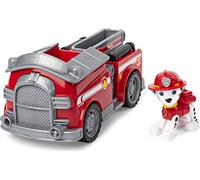 Paw Patrol, Veicolo Camion dei Pompieri di Marshall, 1 personaggio di Marshall incluso, dai 3 anni, Multicolore