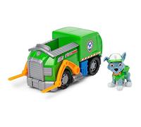 Paw Patrol Veicolo Camion per Il Riciclo di Rocky, 1 Personaggio di Rocky Incluso, dai 3 Anni