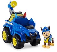 Paw Patrol | Veicolo Dino Rescue di Chase | Veicolo della Polizia con Motore a retrocarica | Personaggio Dinosauro Misterioso Inclusi | Giochi Bambini dai 3 Anni in su