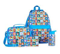 Paw Patrol Zainetto Bambino Set 4 Pz Borraccia 400ml Astuccio Isolato Borsa Portapranzo Marshall Chase Accessori Scuola