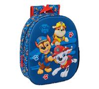 PAW PATROL - Zaino scolastico, con design 3D, ideale per bambini di diverse età, comodo e versatile, qualità e resistenza, 27 x 10 x 33 cm