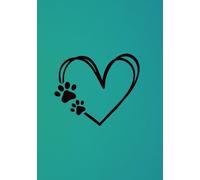 Paw Prints and Thoughts: 7 x 10 inch Lined Journal for Dog Lovers, Notes, Reflection & Daily Writing