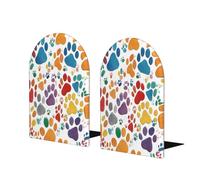 Paw Prints Art 1 Fermalibri in legno, robusto ed elegante, ottimo regalo per gli amanti dei libri
