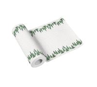 PAW Runner da Tavola Tessuto 40 cm x 24 m - Foresta Di Conifere | Decorazione natalizia per la casa e le feste, in carta Airlaid, assorbente, prefustellato ogni 120 cm