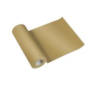 PAW Runner da Tavola Tessuto 40 cm x 24 m - Oro | Decorazione per comunione, matrimonio, compleanno e battesimo, in carta Airlaid, assorbente, prefustellato ogni 120 cm