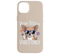 Paw-sitive Vibes - Chihuahua per amanti dei cani Custodia per iPhone 14 Plus