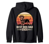 Paw-sitive Vibes Only Dog Best Dad Mamma I Love Dogs Felpa con Cappuccio