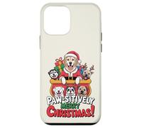 Paw-sitively Merry Christmas - Simpatico amante dei cani Custodia per iPhone 12 mini
