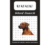 Paw-some Puzzles: A Dog Lover’s Word Adventure: Word searches with easy to read prints about dogs, dog training, dog food and more | 6x9, 110 pages, ... gift for vacations, holidays and free times