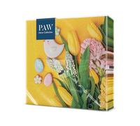 PAW Tovaglioli 33 x 33 cm, 20 pezzi - Dolce Primavera | Tre veli, assorbenti e resistenti, decorazione pasquale per la Pasqua e il pranzo di primavera, atmosfera di festa