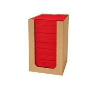 PAW Tovaglioli Cocktail Tessuto 20 x 20 cm, 100 pezzi - Rosso