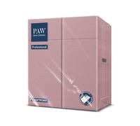 PAW - Tovaglioli con Tasca per Posate Softpoint (32 x 38 cm) | 50 Pezzi | Perfetto per Pub, Hotel o Caffè | Tovaglioli di Posate | Rosa antico