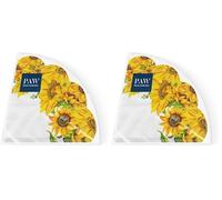 PAW - Tovaglioli di Carta Colorati (Ø 32 cm) I 12 Pezzi I Rotondi I Autunno, Girasoli I Tovaglioli di Carta Decorati per Compleanni e Feste I Dancing Sunflowers (Confezione da 2)