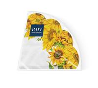 PAW - Tovaglioli di Carta Colorati (Ø 32 cm) I 12 Pezzi I Rotondi I Autunno, Girasoli I Tovaglioli di Carta Decorati per Compleanni e Feste I Dancing Sunflowers