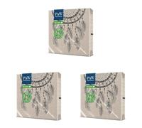 PAW - Tovaglioli di Carta Colorati (33 x 33 cm) I 20 Pezzi I Tovaglioli Compleanno I 3 Veli I Decorati per Compleanni e Feste I Tovaglioli Carta - Ecologia, Cura Dell'Ambiente - Dream Catcher