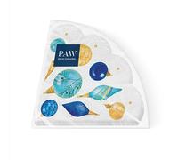 PAW - Tovaglioli di Carta Natale (Ø 32 cm) I 12 Pezzi I Tovaglioli di Carta Rotondi I Tovaglioli di Carta Natalizi - Natale, Inverno, Festività, Baubles, Piume di Pavone, Pavone I Peacock Collection