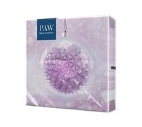 PAW - Tovaglioli di Carta Natale (33 x 33 cm) I 20 Pezzi I Tovaglioli di Carta Natalizi I 3 Veli I Tovaglioli Carta - Inverno, Festività, Gingillo, Lavanda I Lavender Glass Bauble