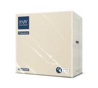 PAW - Tovaglioli Soft Point (38 x 38 cm) | 50 Tovaglioli per Gastronomia | Morbidi e Resistenti | Ideali per l'uso Quotidiano, Pub e Bar | Champagne