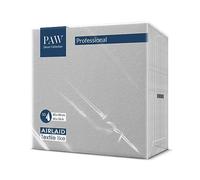 PAW Tovaglioli Tessuto 40 x 40 cm, 50 pezzi - Argento | In carta Airlaid, resistenti e assorbenti, per matrimonio, comunione, battesimo e compleanno, ottimi per l'HoReCa