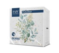 PAW Tovaglioli Tessuto 40 x 40 cm, 50 pezzi - Bouquet Di Eucalipto | In carta Airlaid, resistenti e assorbenti, per matrimonio, comunione, battesimo e compleanno, ottimi per l'HoReCa