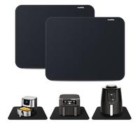 PAWBOSE Tappetini resistenti al calore per controsoffitti 40,6 x 50,8 cm, 2 tappetini ignifughi per friggitrice ad aria, tappetino caldo per Ninja, Cosori, Cuisinart, tostapane, forno e piccoli