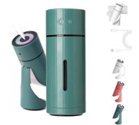 Pawbreath 2.0 Dog Humidifier - 100% Pet-Safe,No Risks, Mini Pawbreath Dog Humidifiers, Whisper-Quiet/90° Adjustable Mist, Moisturized Environment for Dogs (Green)