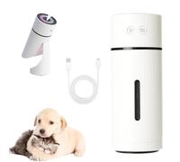 Pawbreath 2.0 Dog Humidifier - 100% Pet-Safe, No Risks, Paw Breath 2.0 Humidifier, Minipaw Dog Humidifiers with Whisper-Quiet/90° Adjustable Mist, Moisturized Environment for Dogs (White,Plug in)