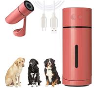 Pawbreath 2.0 Dog Humidifier - 100% Pet-Safe,No Risks, Paw Breath 2.0 Humidifier,No Risks,Whisper-Quiet/90° Adjustable Mist,Creates a Safe,Moisturized Environment for Dogs (Red,Charge)