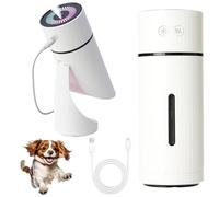 Pawbreath 2.0 Dog Humidifier - 100% Pet-Safe, No Risks, Paw Breath 2.0 Humidifier, With Quiet/90° Adjustable Mist,Moisturized Environment For Dogs (White)