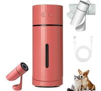 Pawbreath 2.0 Dog Humidifier - 100% Pet-Safe, Pawbreath Humidifier, Minipaw Dog Humidifiers, with Whisper-Quiet/90° Adjustable Mist, Creates a Safe,Moisturized Environment for Dogs (Red)