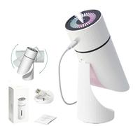 Pawbreath 2.0 Dog Humidifier, 2025 Upgraded Paw Breath 2.0 Humidifier, With Whisper-Quiet/90° Adjustable Mist, Moisturized Environment For Dogs (White)