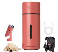 Pawbreath 2.0 Dog Humidifier, Dog Humidifier - 100% Pet-Safe & No Risks, with Whisper-Quiet/90° Adjustable Mist, Moisturized Environment for Dogs (Red,Charging type)