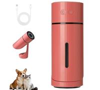 Pawbreath 2.0 Dog Humidifier, Mini Dog Humidifiers, Quiet/90° Adjustable Mist, Moisturized Environment for Dogs (Red)