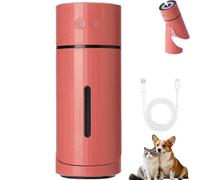 Pawbreath 2.0 Dog Humidifier, Mini PawBreath 2.0 Humidifier, Cool Mist Humidifiers with Whisper-Quiet/90° Adjustable Mist, Safe Moisturized Environment for Dogs (Red)