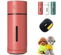 Pawbreath 2.0 Dog Humidifier, Mini Pawbreath Dog Humidifiers, 100% Pet-Safe,No Risks,with Whisper-Quiet/90° Adjustable Mist,Moisturized Environment for Dogs (Red,Charging)