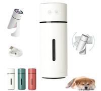 Pawbreath 2.0 Dog Humidifier, Mini Pawbreath Dog Humidifiers, with Whisper-Quiet/90° Adjustable Mist, Moisturized Environment for Dogs (White-Plug in)