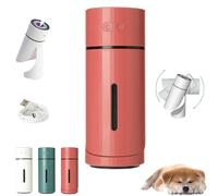 Pawbreath 2.0 Dog Humidifier, Mini Pawbreath Dog Humidifiers, with Whisper-Quiet/90° Adjustable Mist, Moisturized Environment for Dogs (red-charge)